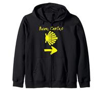 Buen Camino Senderismo Regalo Santiago Compostela España Sudadera con Capucha