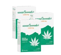 Buen Cannabis 1000 mg 45 Cápsulas - Pack 3