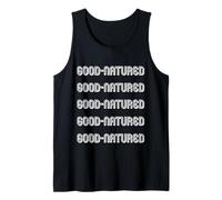 Buen carácter Camiseta sin Mangas