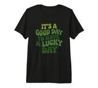 Buen día para Tener Suerte en San Patricio Camiseta Premium