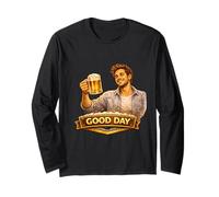 Buen día Retro Beer Vibes Manga Larga