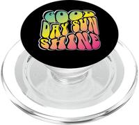Buen día Sunshine Despierta, irradia optimismo y Buenas Vibraciones PopSockets PopGrip para MagSafe