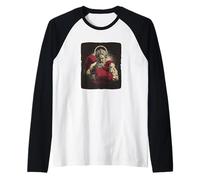 Buen Dios del Boxeo Buscar Niños y Niñas Camiseta Manga Raglan