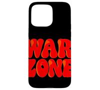Buen discurso de la Zona de Guerra roja Carcasa para iPhone 15 Pro MAX