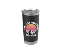 Buen humor - Montañas de San Juan Vaso térmico de acero inoxidable de doble pared