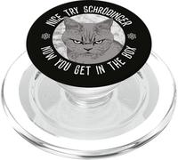 Buen Intento Schrodinger Física cuántica Gato de Schrodinger PopSockets PopGrip para MagSafe
