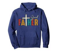 Buen Padre - Cruz de fe Cristiana Religiosa inspiradora Sudadera con Capucha