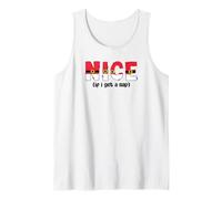 Buen Papá Noel navideño sarcástico y Divertido si me Echo una Siesta Camiseta sin Mangas