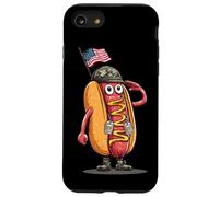 Buen Perro Caliente de Estados Unidos en Busca Militar para saludar a los Amantes Carcasa para iPhone SE (2020) / 7/8