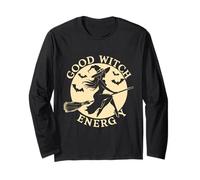 Buena Bruja Energía Estética Halloween Manga Larga