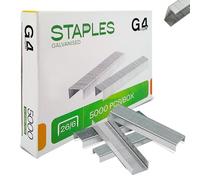 Buena calidad 5000 x 26/6 No 56 6mm CALIDAD STANDARD STAPLES 30 hojas capacidad