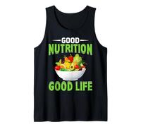 Buena Nutrición Buena Vida Camiseta sin Mangas