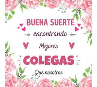 Buena suerte: Averigüe lo que sus colegas piensan de usted | Libro de visitas para jubilación , Cumpleaños , Cambio de trabajo , Despedida , ... | Regalos originales para mujer hombre amigas