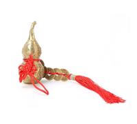 Buena suerte Latón Wu Lou Hu Lu Calabaza Feng shui Suerte y tesoro para los regalos de inauguración de la casa Decoración del hogar
