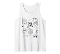 Buena Suerte Trolls Hola Retro Vibes Diversión Camiseta sin Mangas