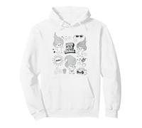 Buena Suerte Trolls Hola Retro Vibes Diversión Sudadera con Capucha