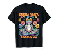 Buena Vista, Colorado, EE. UU., caprichoso diseño Zen con Forma de Rana Camiseta