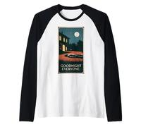 Buenas noches a todos Camiseta Manga Raglan