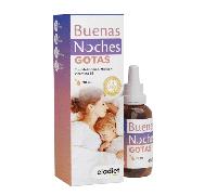 Buenas Noches Gotas 30 ml Eladiet - gotas para relajación y conciliación del sueño
