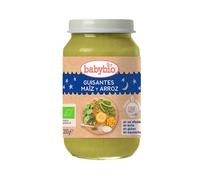 Babybio Tarrito Ecológico De Guisantes, Maíz Y Arroz 200g