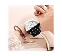 (buenas noches) Los amantes miran Saludos íntimos Buenos días Buenas noches Dial Reloj de cuarzo de