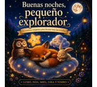 Buenas noches, pequeño explorador: 25 cuentos relajantes para dormir - Historias mágicas llenas de estrellas, amistad y sueños tranquilos