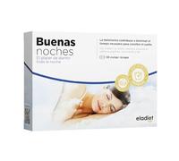 Eladiet Buenas Noches – Doble acción con Melatonina y Valeriana Forte – 30 comprimidos bicapa