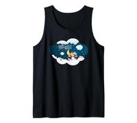 Buenas Noches Unicornio-Ovejas Conde Nieblas Saltando Camiseta sin Mangas