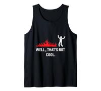 Bueno, eso no es Genial, Figura de Palo de Stickman Novedad Divertida Camiseta sin Mangas