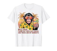 Bueno, la Mierda resulta Que Estos Son mis Monos de Circo Camiseta