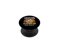 Bueno para atrapar Peces Historias Divertidas de Pesca Bass Angler PopSockets PopGrip Adhesivo