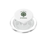 Bueno, Pero Las primeras alcachofas Divertido Amante de Las Verduras PopSockets PopGrip para MagSafe