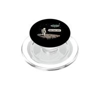 Bueno Que Chupa Tierra Plana Astronauta Divertido Planetas Espacio PopSockets PopGrip para MagSafe