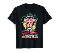 Bueno, si no es Little-Miss Nunca volveré a Beber Adulto Camiseta