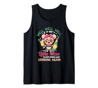 Bueno, si no es Little-Miss Nunca volveré a Beber Adulto Camiseta sin Mangas