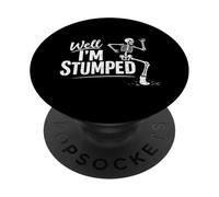 Bueno, Soy perplejo Amputación Amputado Amputado Sobreviviente de Pierna PopSockets PopGrip Adhesivo