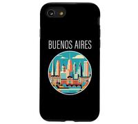 Buenos Aires Argentina paisaje Art Deco Carcasa para iPhone SE (2020) / 7 / 8