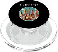 Buenos Aires Argentina paisaje Art Deco PopSockets PopGrip para MagSafe
