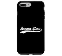 Buenos Aires Argentina Vintage Cursiva Ciudad Nombre Vacaciones Carcasa para iPhone 7 Plus/8 Plus