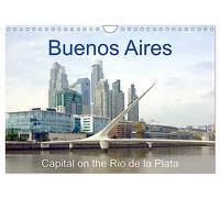 Buenos Aires - Capital on the Rio de la Plata (Wall Calendar 2026 DIN A4 landscape), CALVENDO 12 Month Wall Calendar: Pulsating life in the capital of Argentina