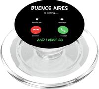 Buenos Aires está Llamando y Debo IR a Argentina de Viaje PopSockets PopGrip para MagSafe