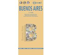 Buenos Aires, plano callejero plastificado. Escala 1:15.000. Borch.: Buenos Aires Centro, Nunez, Boca, Buenos Aires, Isla Martin Garcia, Greater Buenos Aires, Central Argentina (Borch Map)