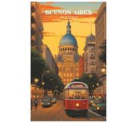 Buenos Aires Notebook: Journal | Planner | Travel | Notebook | Sketchbook | Buenos Aires | Argentina | 100 Pages
