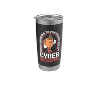 Buenos días a todos Seguridad de la información Ciberseguridad Vaso térmico de acero inoxidable de doble pared