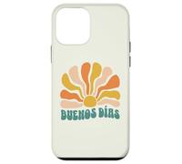 Buenos Días Boho Sun Retro Español Mañana Agitado Carcasa para iPhone 12 Mini