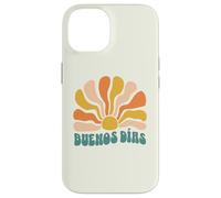 Buenos Días Boho Sun Retro Español Mañana Agitado Carcasa para iPhone 14