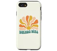 Buenos Días Boho Sun Retro Español Mañana Agitado Carcasa para iPhone SE (2020) / 7/8