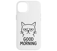 Buenos días Cat Grumpy Carcasa para iPhone 14 Plus