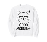 Buenos días Cat Grumpy Sudadera