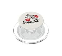Buenos días Hermoso Beso Labios Hacer Su Día PopSockets PopGrip para MagSafe